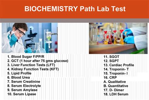 what is biochemistry test